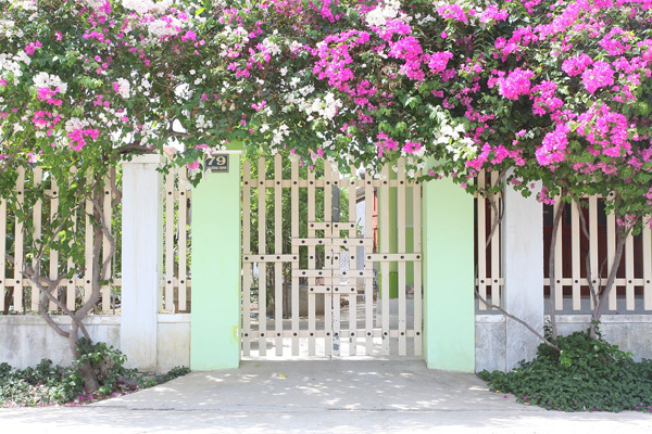 FLOWERY FENCE